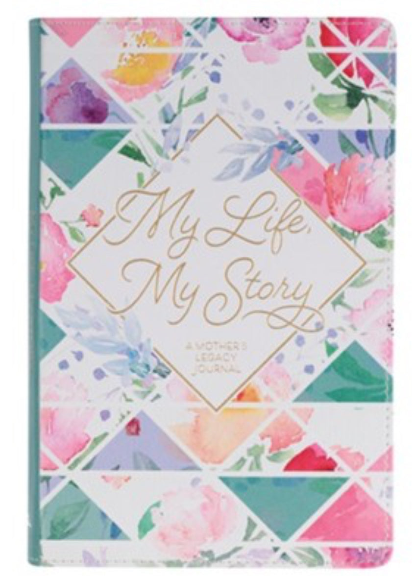 My Life My Story Faux Leather Journal